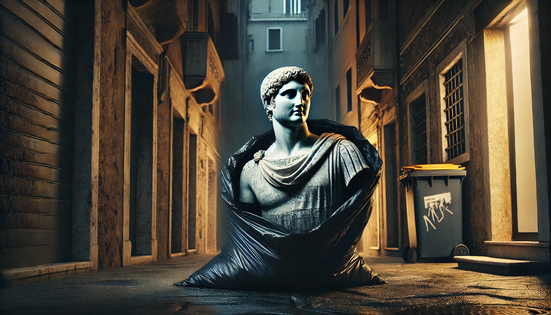 تمثال يوناني عمره 2000 عام يُعثر عليه مهملًا في كيس قمامة: اكتشاف أثري مذهل